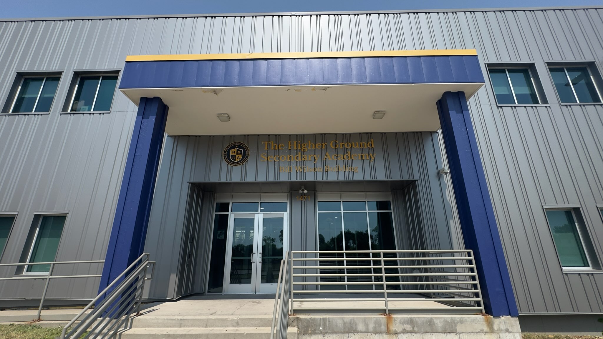 The Brewster Street campus building.